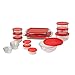 Pyrex Bake 'N Store Glass Food Bakeware and Storage Containers (28-Piece Set, BPA Free Lids)
