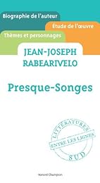 Jean-Joseph Rabearivelo, "Presque-songes"