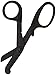 Prestige Medical Fluoride Scissor, Black, 5 1/2 Inch