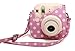 CAIUL 7 in 1 Instax Mini 8 8+ 9 Instant Film Camera Accessories Bundles (Dot Pink Instax Mini 8 Case/Mini Album/Close-Up Selfie Lens/Color Filters/Wall Hang Frames/Film Frame/Film Stickers)