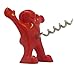 Sir Perky Corkscrew Wine Opener – Fairly Odd Novelties Red Plastic Novelty Bottle Opener – Fun Gift for Wine Lovers, One Size