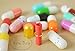 50 Pcs Message in a Bottle Capsule Letter Cute Love Friendship Color Pill Gift(sends randomly)