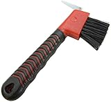Intrepid International Rubber Hoof Pick with Brush