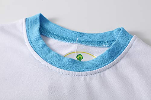 Toddler Boys Cotton Clothing Sets Short Sleeve Tee and Shorts Octopus Size 2 - Thumbnail 2
