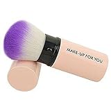 Premium Retractable Kabuki Makeup Brush - Blush Brushes Great for Blending Liquid, Cream & Mineral Cosmetics or Translucent Powder - 1piece