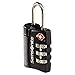 Samsonite Luggage 3 Dial Travel Sentry Combo Lock, Black, One Size