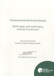 Carnet-journal de lecteur-lecture