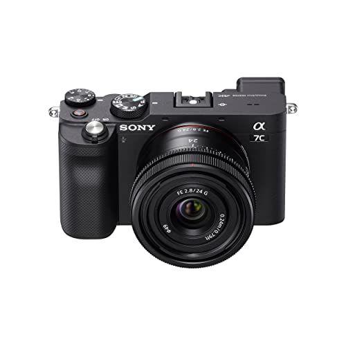 Sony SEL24F28G – 24mm F2.8G Full Frame Fixed Lens (Premium G Series, E-Mount, Compact & Lightweight, Ideal Photo & Video, Compatible with Sony A7, ZV-E1, A6000 & ZV-E10)