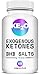 BHB Salts Exogenous Ketones - Best Weight Loss Pills with Beta-Hydroxybutyrate Salts - Advanced Keto Diet Supplements - Stomach Visceral Fat Burner for Men and Women, 60 Capsules
