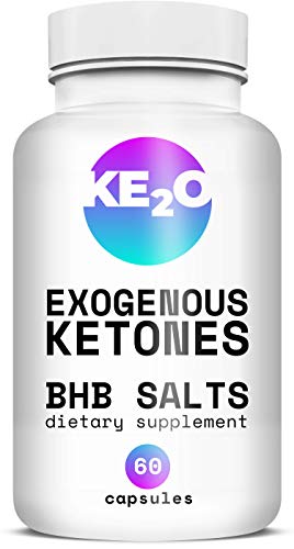 BHB Salts Exogenous Ketones - Best Weight Loss Pills with Beta-Hydroxybutyrate Salts - Advanced Keto Diet Supplements - Stomach Visceral Fat Burner for Men and Women, 60 Capsules