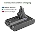 [Upgraded 4800mAh] 21.6v Replacement for Dyson Battery V6 595 650 770 880 DC58 DC59 DC61 DC62 Animal DC72 Series Li-ion Handheld Vacuum 21.6 Volt Batteries
