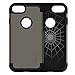 JETech Case for iPhone 8 iPhone 7 Two-Layer Slim Protective (Grey)