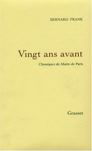 Vingt ans avant