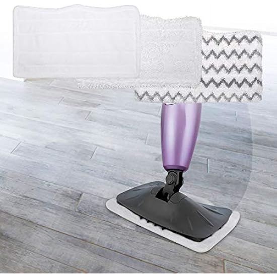 KEEPOW 6 Pack Steam Mop Replacement Pads for Shark Easy Spray Steam Mop