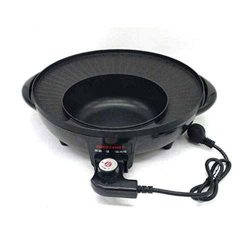 Multi function Roast Grills Cooking In One Hot Pot Pan Electric Baking