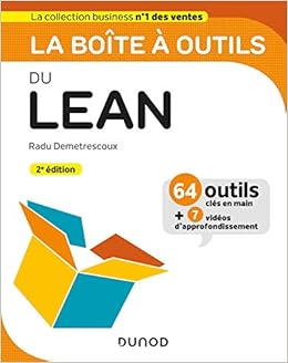 Book's Cover of La boîte à outils du Lean - 2e éd.