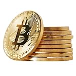 10-Pcs-Bitcoin-Coin-Souvenir-with-Coin-Case-Physical-Bitcoin-Collection-Gold-Plated-Bitcoin-for-Commemoration-Crypto-Currency-Coin-BTC-for-Gift-Gold-Bitcoin-Tokens