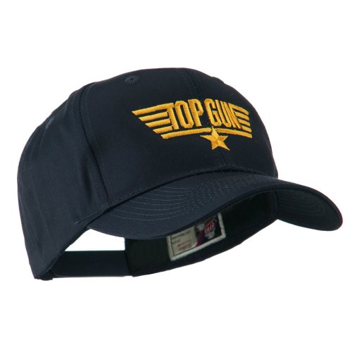 US Navy Top Gun Logo Embroidered Cap - Navy OSFM