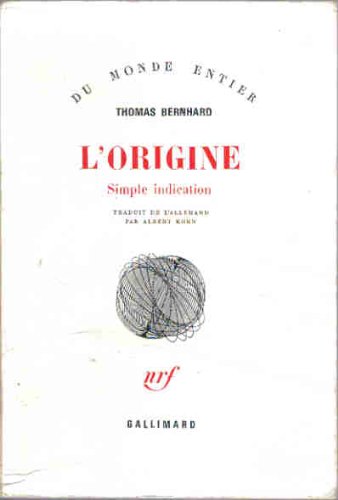 L'origine : simple indication