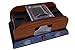 1-2 Deck Deluxe Wooden Card Shuffler - 2 Free Real Casino Decks by Brybelly