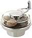 William Bounds Nut Twister Whole Nutmeg Mill, Polished Chrome and Acrylic