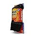 HEAT HOLDERS Ladies Twist Crew Socks, Size 5-9, Black/Grey