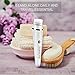 TOPyoth Facial Cleansing Brush Heads,Facial brush head replacements with Sensitive, Four Pack milky white