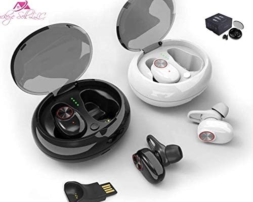 BUCKEYE 2018 Wireless Bluetooth Earbud,Mini Invisible Earphone, buckeye Sport Earbuds,Waterproof Wireless Headset with Charging case, Earphone Headphone for iPhone Android