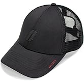 Performance Trucker Hats for Men by King & Fifth | Mens Baseball Hats with Low Profile & Mesh Fabric + Workout Hat