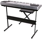 RockJam 61 Key Keyboard Piano Kit with Stand Bench Headphones Lessons view 11