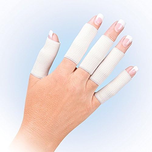 Cutting Edge Bargains Supportive Care Finger Sleeves for Arthritis, Stiffness and Pain Relief