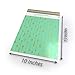 Inspired Mailers Poly Mailers 10x13 Deluxe Tribal Arrows Print – Pack of 100 – Unpadded Shipping Bags (Seafoam/Gold)