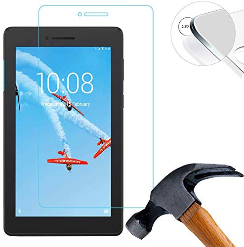 Mobile Stuff Lenovo Tab E7 TB-7104F 7.0 Inch Screen Protector Glass, 9H Hardness Scratch Resistant Tempered Glass Film (Lenovo Tab E7 TB-7104F)