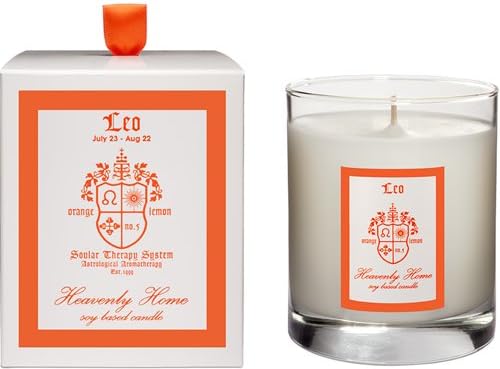 Soular Therapy Astrological Soy Based Candle - Leo