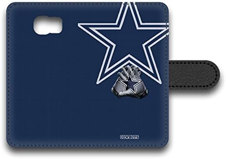 Sport Design Samsung Galaxy S6 Flip Wallet Phone Case - Blue PBI151704bl