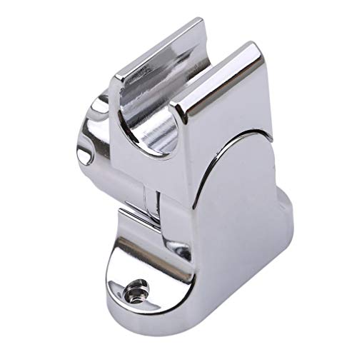 GUAngqi Shower Head Bracket Holder, Adjustable Shower Arm Mount ABS Rotating Bathroom Shower Head Hand Holder Wall Mounted Brackets,Silver
