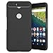 Nexus 6P Belt Case, Encased (SlimShield Edition) Secure Fit Holster Clip + Easy-Grip Slider Shell (Smooth Black)