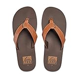 Reef Men's Twinpin Sandal, Brown, 9 M US