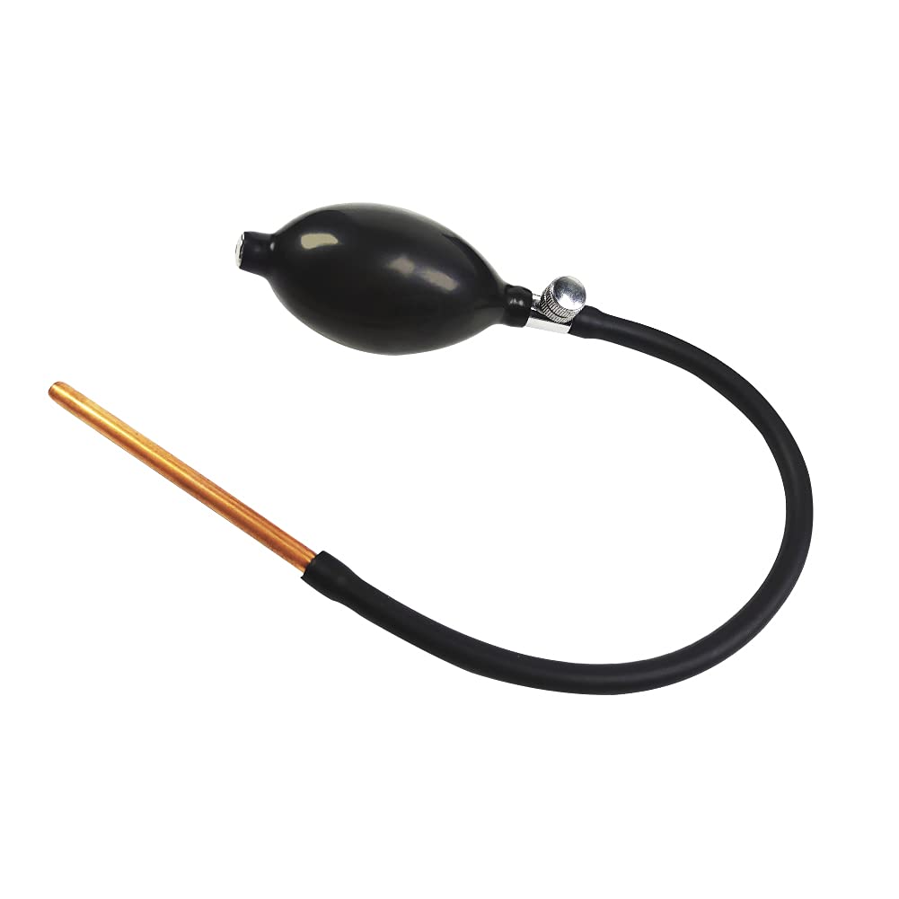 DUEBEL 17.7 by 1.6 inch Sugar Blowing Pump, Sugar Art Tool for Blown Sugar Work, Isomalt Blower