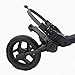 Clicgear Rovic Model RV1C Compact | 3-Wheel Golf Push Cart (Silver/Black)