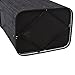 SONGMICS Laundry Hamper with Lid, Bamboo Laundry Basket with Liner Bag, Foldable Storage Hamper with Handles in Bedroom Laundry Room, 72L, Black ULCB10H