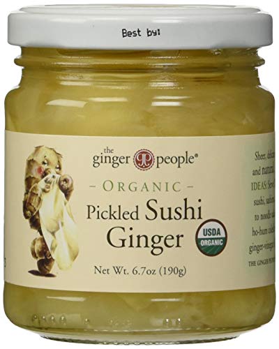 The Ginger People Organic Pickled Sushi Ginger, 6.70 oz with free Spoon - Image 3