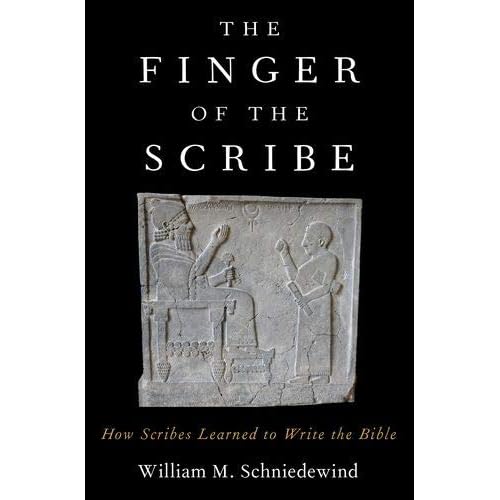 The Finger of the Scribe: How Scribes Learned to Write the Bible The Finger of the Scribe: How Scribes Learned to Write the Bible