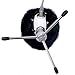 Professional Microphone Furry Windscreen Muff Windscreen Wind Cover Windshield for Blue Snowball,Black