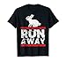 Holy Killer Bunny Monty Run Away Grail Quest Python T-shirt