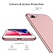 TORRAS Slim Fit iPhone 8 Plus Case/iPhone 7 Plus Case, Hard Plastic PC Ultra Thin Mobile Phone Cover Case with Matte Finish Coating Grip Compatible with iPhone 7 Plus / 8 Plus, Rose Gold