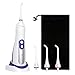 Ovonni Oral Irrigator Water Flosser Cordless USB Rechargeable Teeth Cleaner with 4 Modes and High Capacity Water Tank IPX7 Waterproof Dental Care with 3 Jet Tips Replacement and Storage Bag