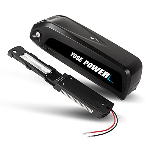 YOSE POWER Batterie de vélo électrique Ebike Hailong 48V 13Ah pour Moteur 500W / 750W / 900W / 1000W s'adapte sur Le Tube Diagonal pour VAUN MiFa Prophete Phylion Pedelec (48V 13Ah)