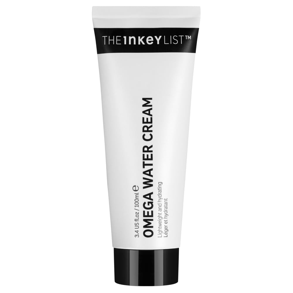 The INKEY List Supersize Omega Water Cream 100ml, Oil-Free Face Moisturiser, Lightweight Gel, Vegan Friendly Skincare, Suitable For Blemish Prone Skin