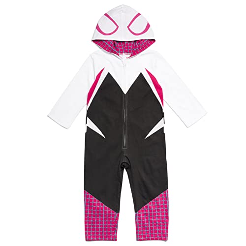 Spider-Man Ghost Hooded Toddler Romper